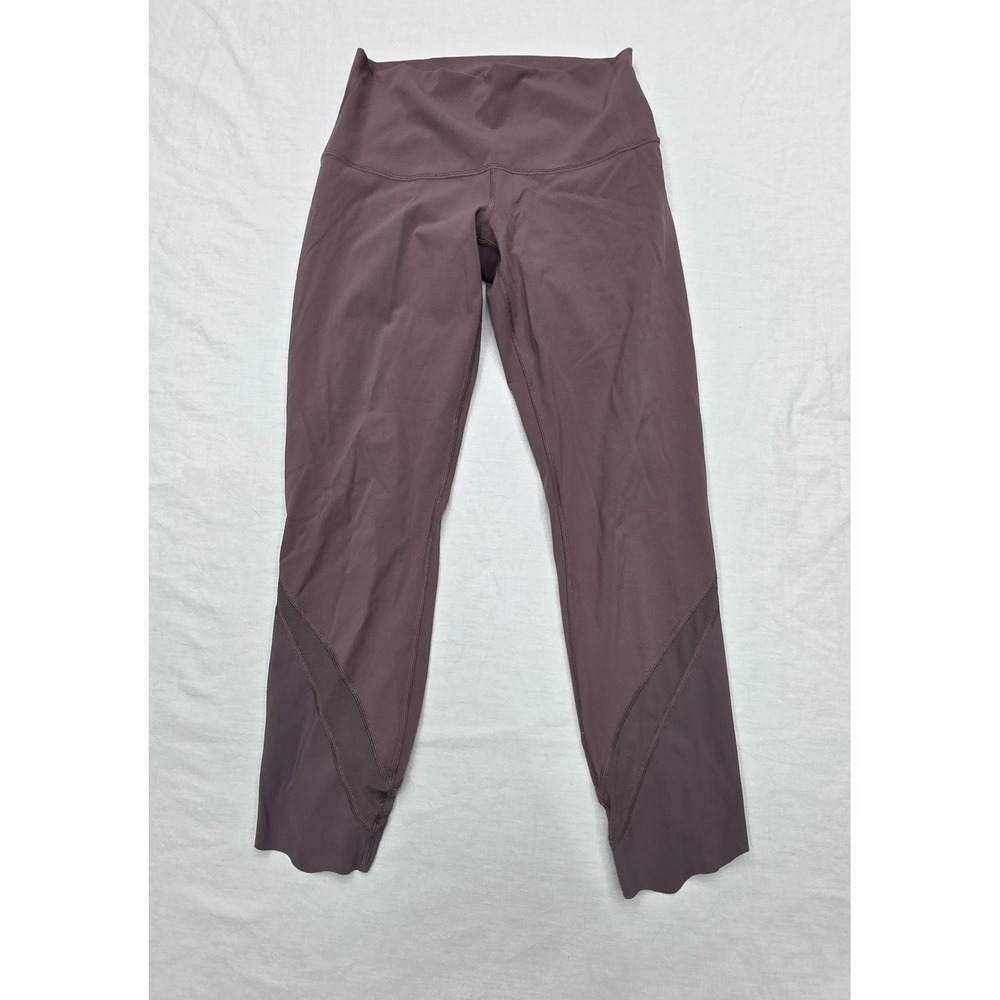 Lululemon Women's Capri Maroon‎ Leggings Size Unknown